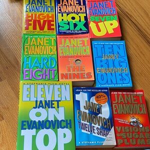 Janet Evanovich Book Collection 9 Stephanie Plum titles